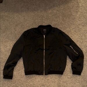 Urban Outfitters Black Bomber Jacket